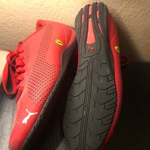 Red Puma Sneakers